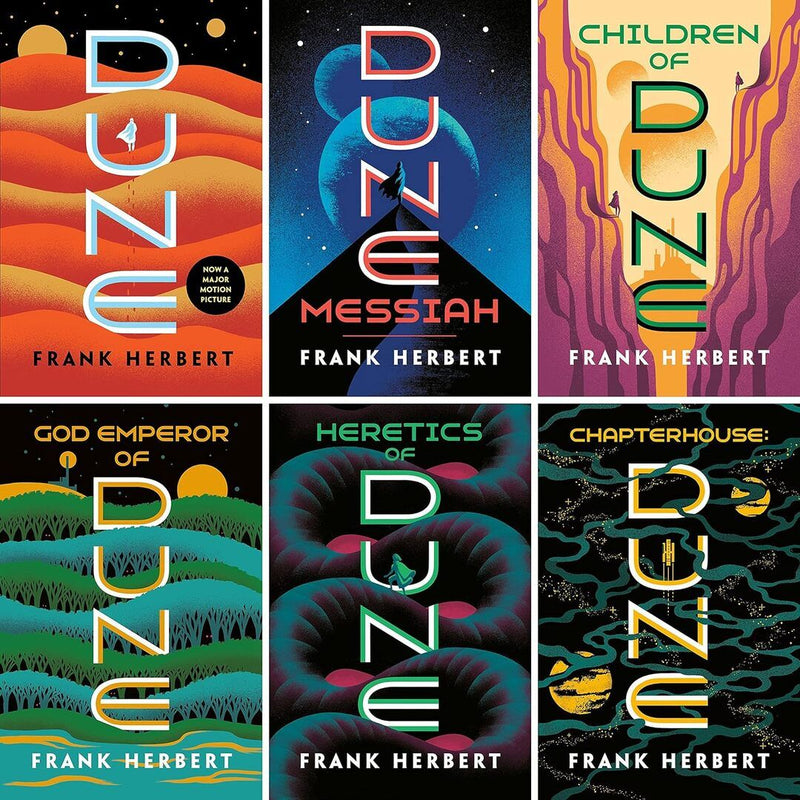 Dune Complete Series Set, 6 Books (Trade Paperback)